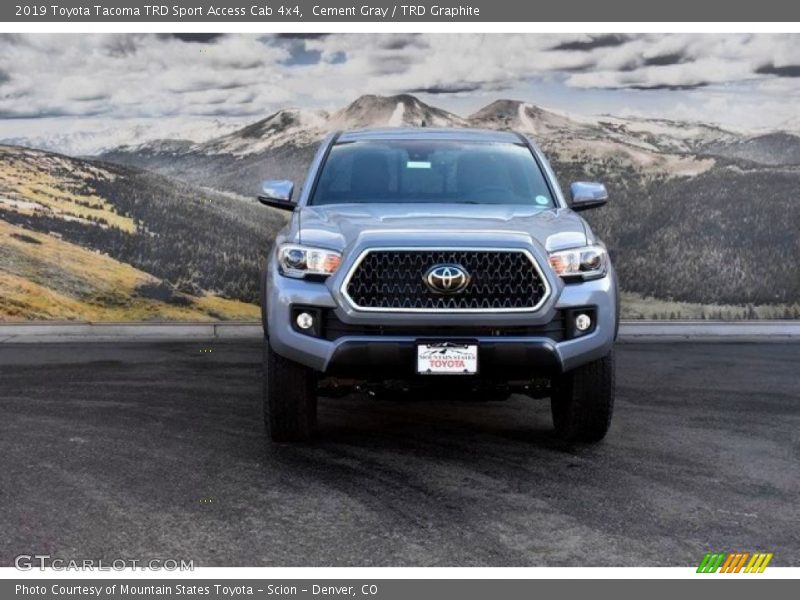 Cement Gray / TRD Graphite 2019 Toyota Tacoma TRD Sport Access Cab 4x4