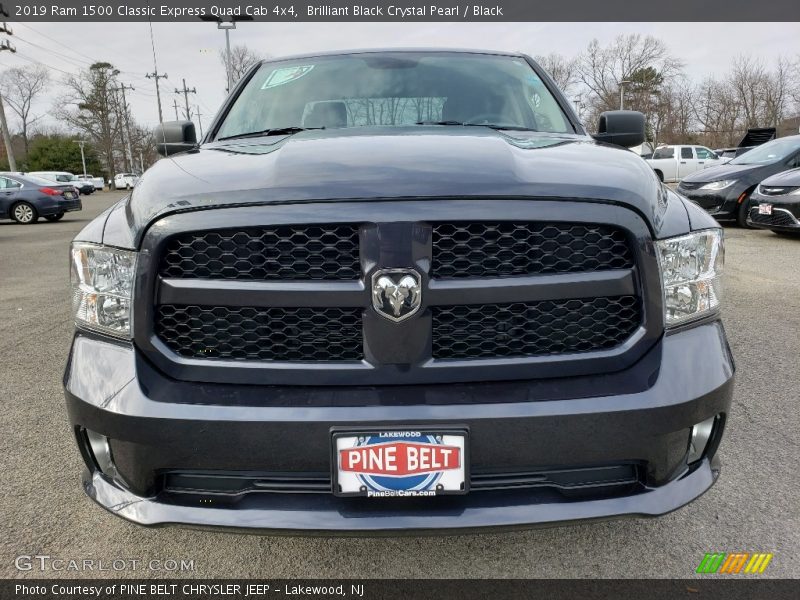 Brilliant Black Crystal Pearl / Black 2019 Ram 1500 Classic Express Quad Cab 4x4