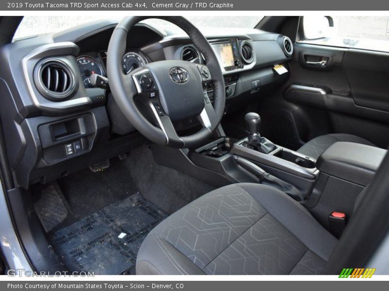 Cement Gray / TRD Graphite 2019 Toyota Tacoma TRD Sport Access Cab 4x4