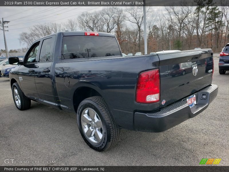 Brilliant Black Crystal Pearl / Black 2019 Ram 1500 Classic Express Quad Cab 4x4