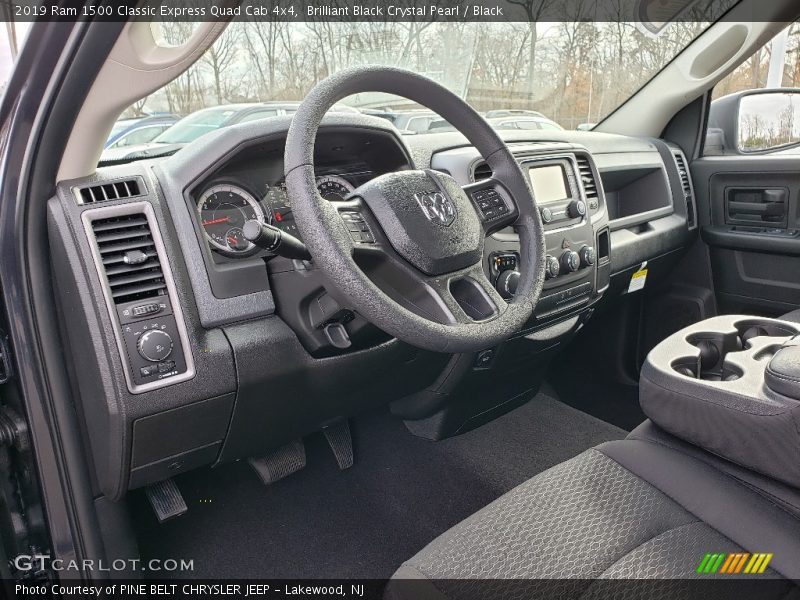 Brilliant Black Crystal Pearl / Black 2019 Ram 1500 Classic Express Quad Cab 4x4