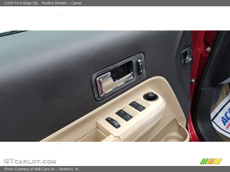 Redfire Metallic / Camel 2009 Ford Edge SEL