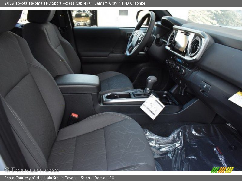 Cement Gray / TRD Graphite 2019 Toyota Tacoma TRD Sport Access Cab 4x4