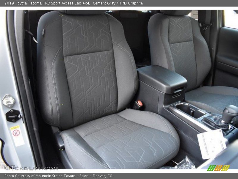 Cement Gray / TRD Graphite 2019 Toyota Tacoma TRD Sport Access Cab 4x4