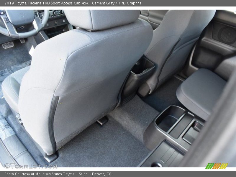 Cement Gray / TRD Graphite 2019 Toyota Tacoma TRD Sport Access Cab 4x4
