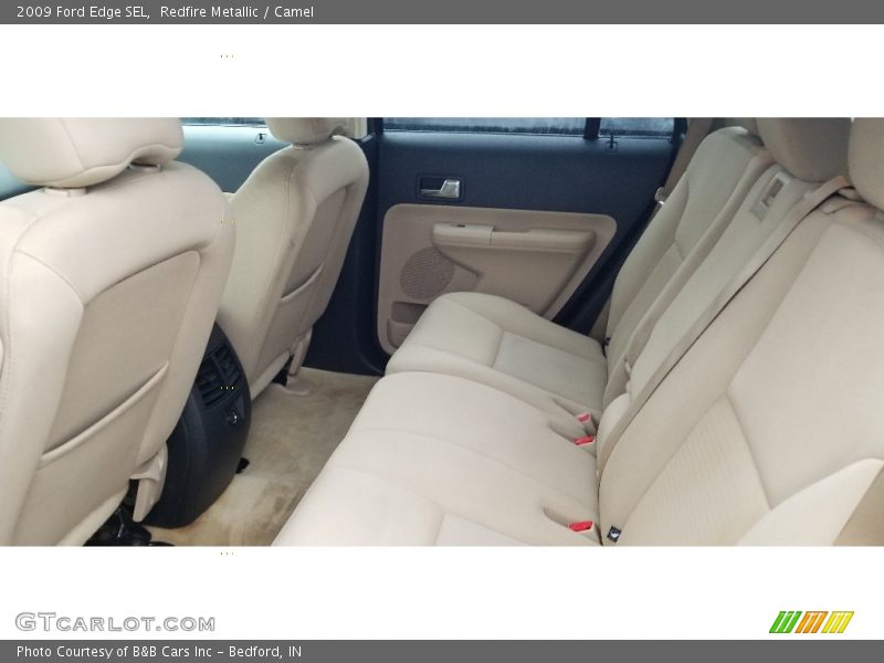 Redfire Metallic / Camel 2009 Ford Edge SEL