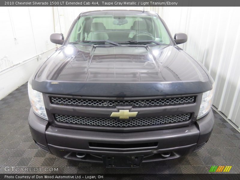 Taupe Gray Metallic / Light Titanium/Ebony 2010 Chevrolet Silverado 1500 LT Extended Cab 4x4