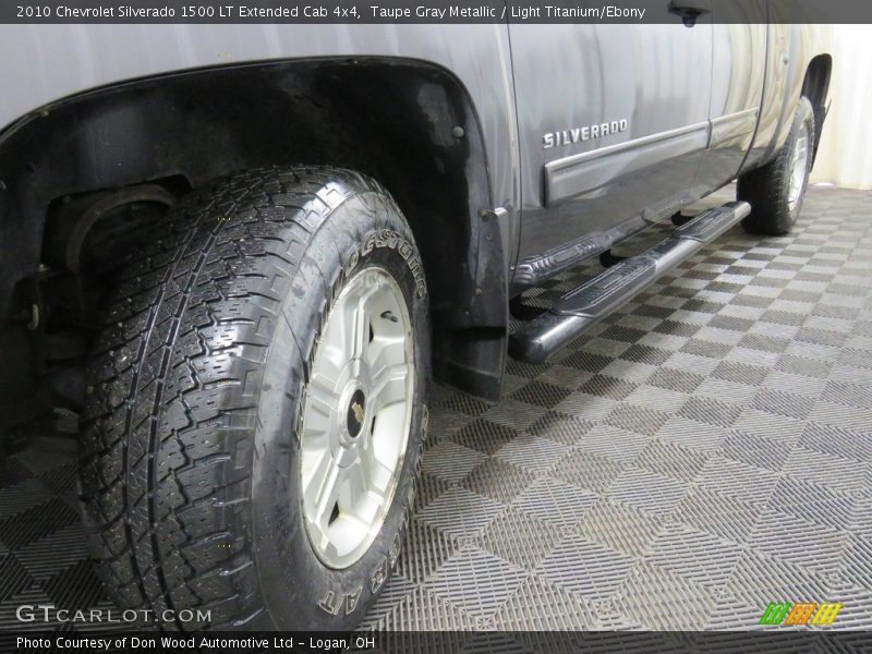 Taupe Gray Metallic / Light Titanium/Ebony 2010 Chevrolet Silverado 1500 LT Extended Cab 4x4