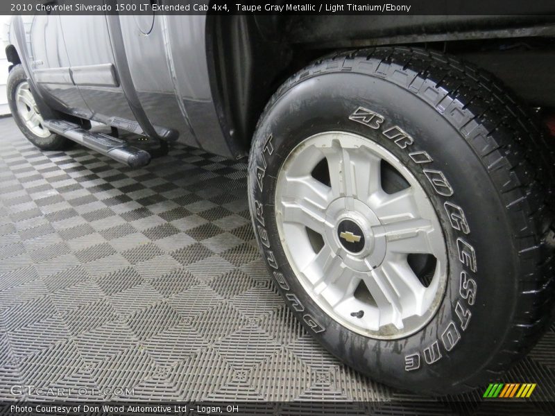 Taupe Gray Metallic / Light Titanium/Ebony 2010 Chevrolet Silverado 1500 LT Extended Cab 4x4