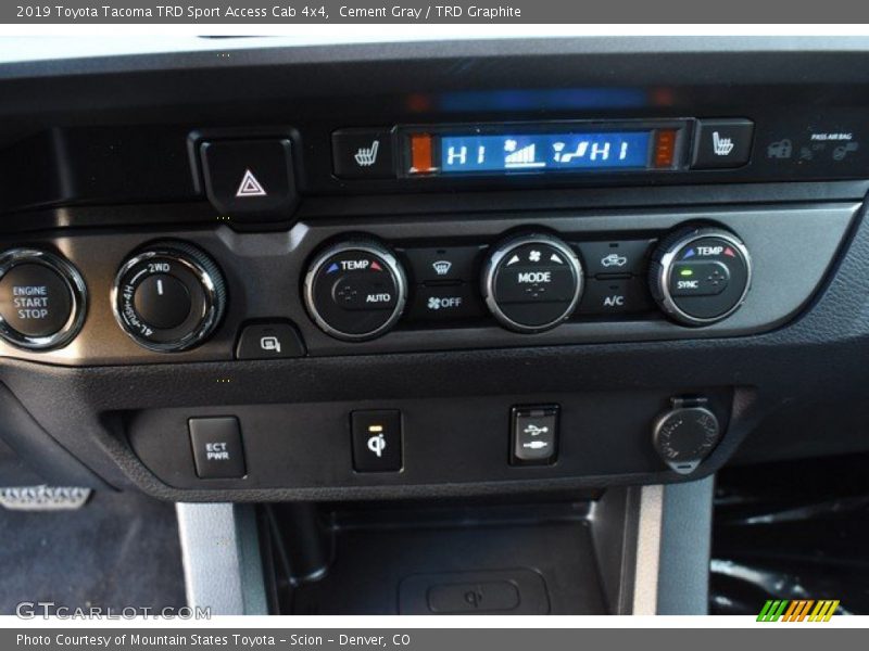 Cement Gray / TRD Graphite 2019 Toyota Tacoma TRD Sport Access Cab 4x4