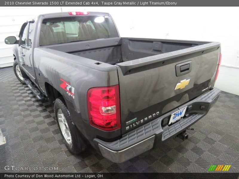 Taupe Gray Metallic / Light Titanium/Ebony 2010 Chevrolet Silverado 1500 LT Extended Cab 4x4