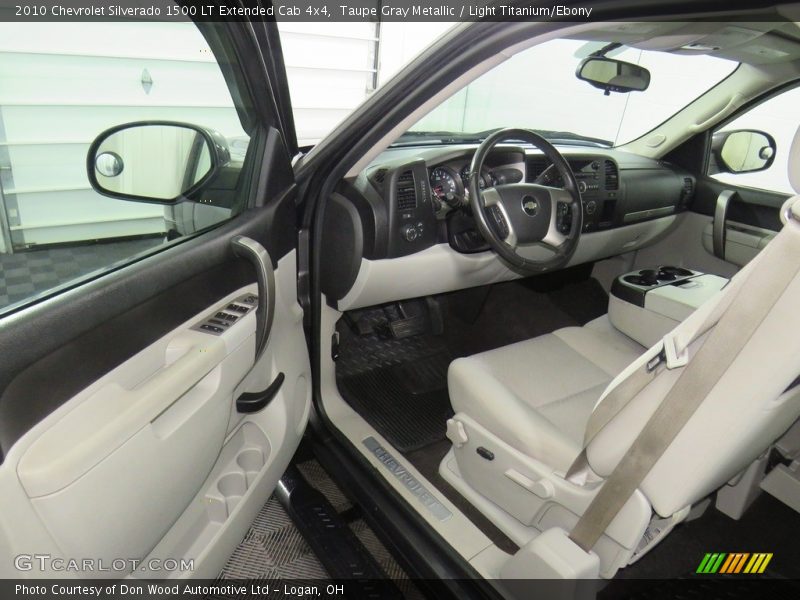 Taupe Gray Metallic / Light Titanium/Ebony 2010 Chevrolet Silverado 1500 LT Extended Cab 4x4
