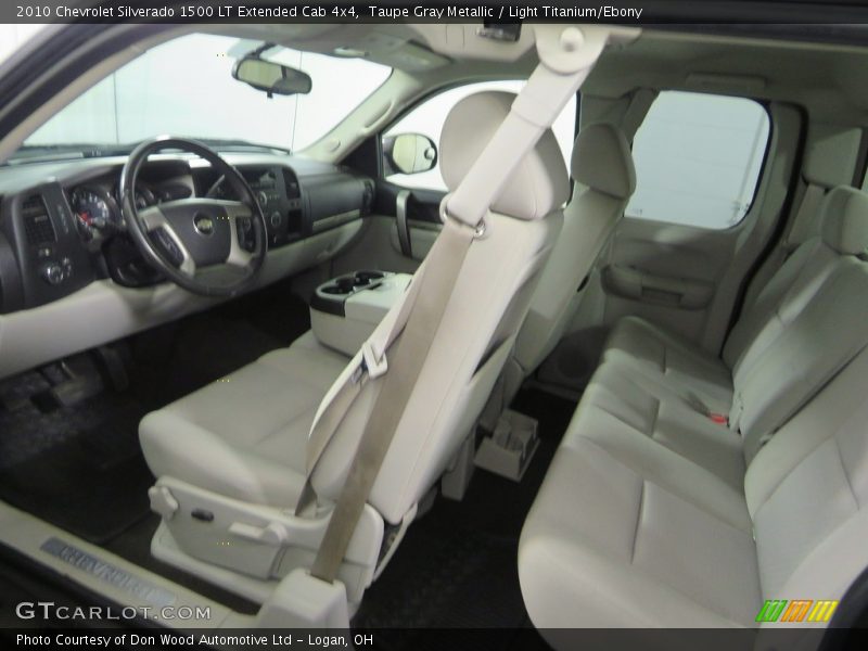 Taupe Gray Metallic / Light Titanium/Ebony 2010 Chevrolet Silverado 1500 LT Extended Cab 4x4