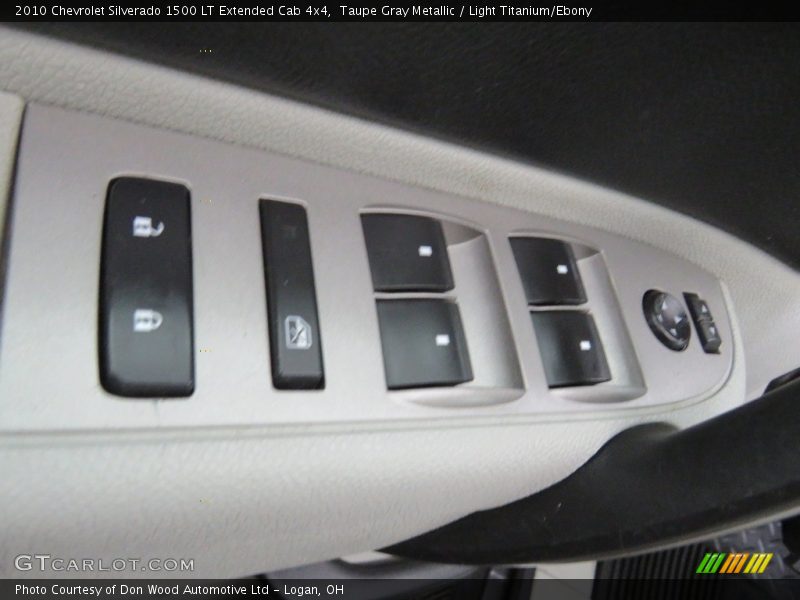 Taupe Gray Metallic / Light Titanium/Ebony 2010 Chevrolet Silverado 1500 LT Extended Cab 4x4