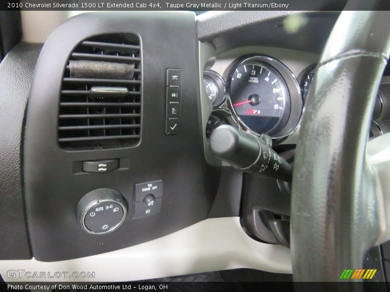 Taupe Gray Metallic / Light Titanium/Ebony 2010 Chevrolet Silverado 1500 LT Extended Cab 4x4