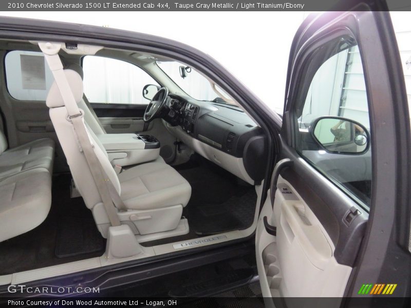 Taupe Gray Metallic / Light Titanium/Ebony 2010 Chevrolet Silverado 1500 LT Extended Cab 4x4