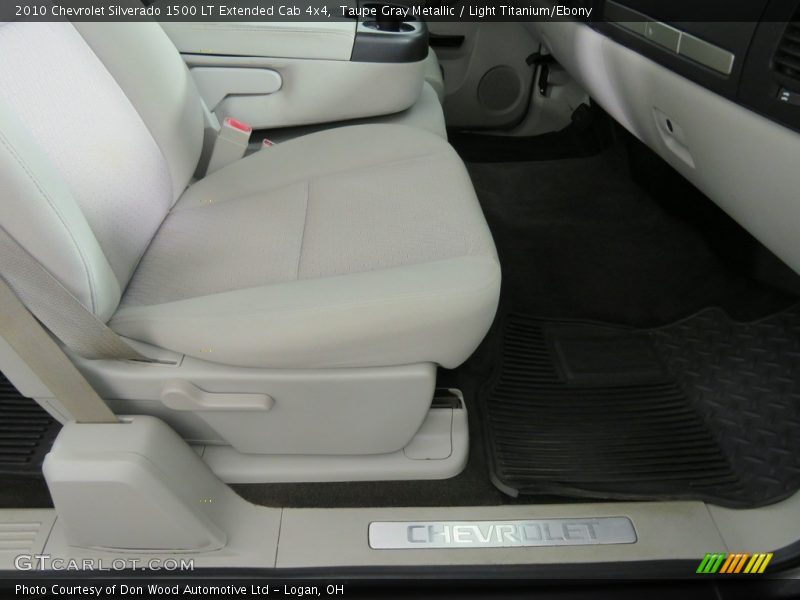 Taupe Gray Metallic / Light Titanium/Ebony 2010 Chevrolet Silverado 1500 LT Extended Cab 4x4