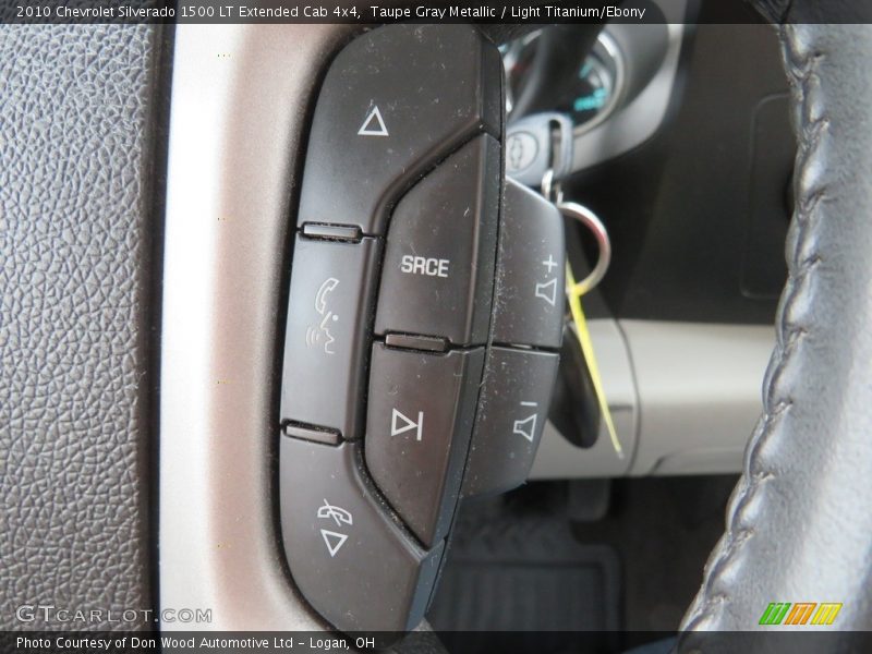 Taupe Gray Metallic / Light Titanium/Ebony 2010 Chevrolet Silverado 1500 LT Extended Cab 4x4