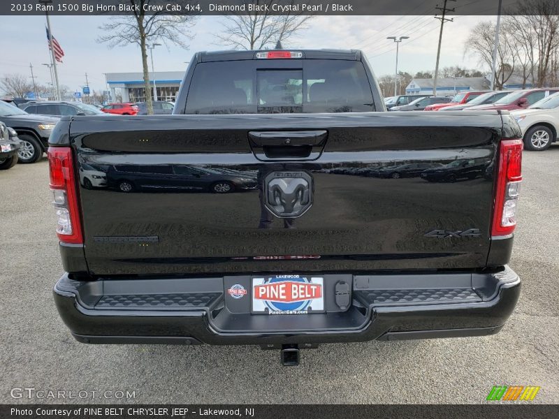 Diamond Black Crystal Pearl / Black 2019 Ram 1500 Big Horn Black Crew Cab 4x4