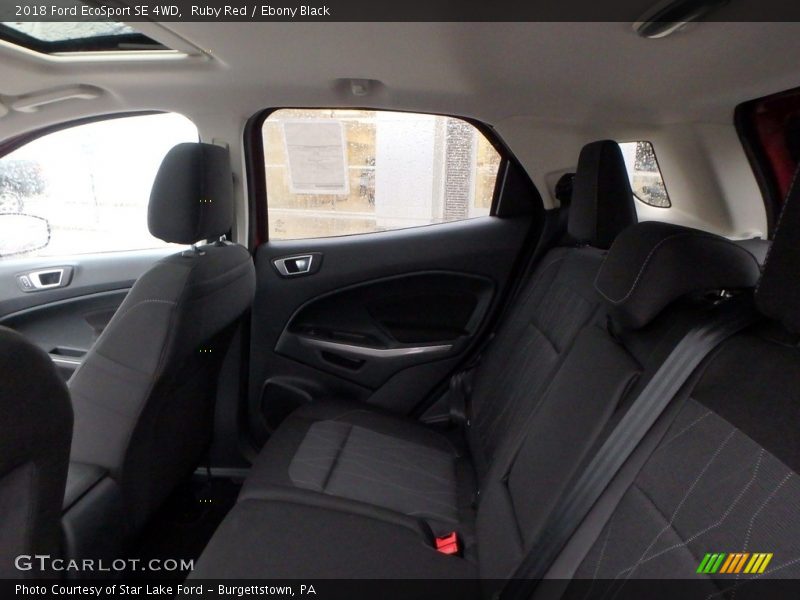 Ruby Red / Ebony Black 2018 Ford EcoSport SE 4WD