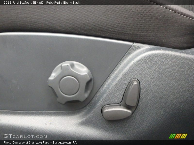 Ruby Red / Ebony Black 2018 Ford EcoSport SE 4WD
