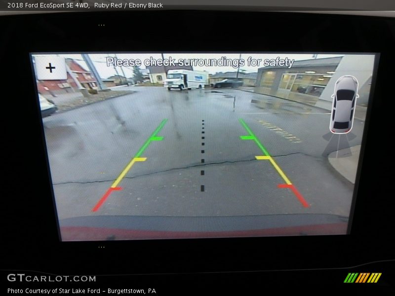 Ruby Red / Ebony Black 2018 Ford EcoSport SE 4WD