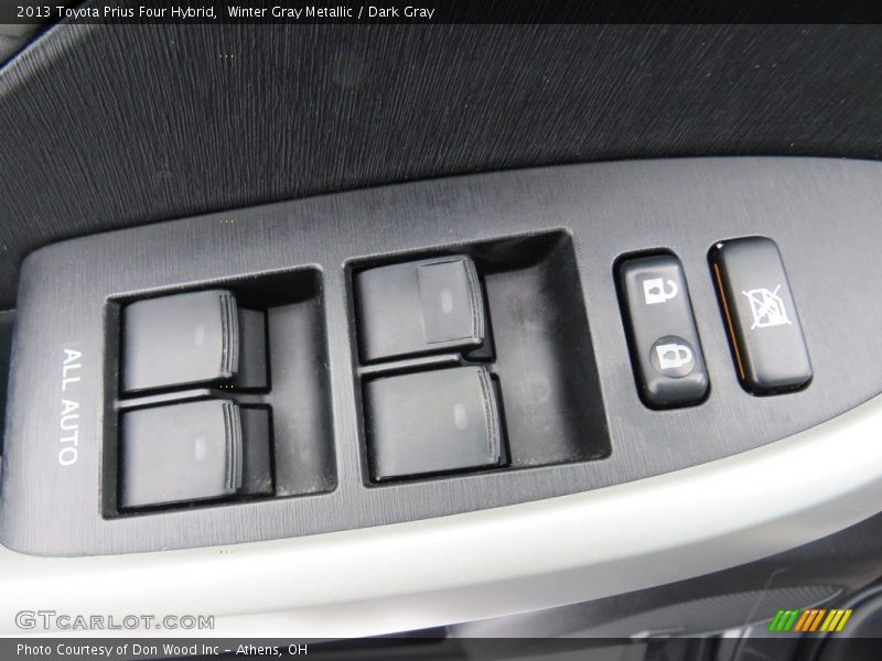 Winter Gray Metallic / Dark Gray 2013 Toyota Prius Four Hybrid