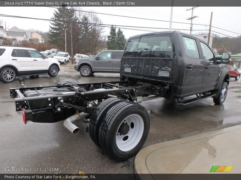 Undercarriage of 2019 F550 Super Duty XL Crew Cab 4x4 Chassis