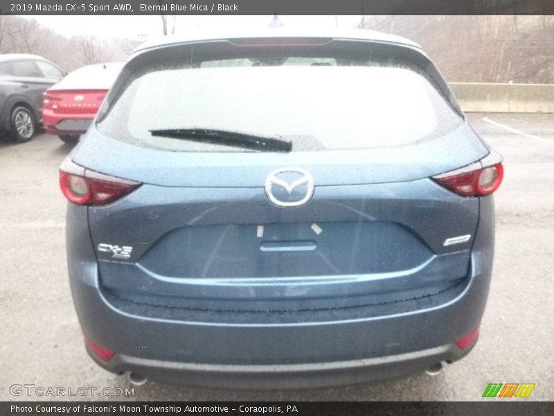 Eternal Blue Mica / Black 2019 Mazda CX-5 Sport AWD