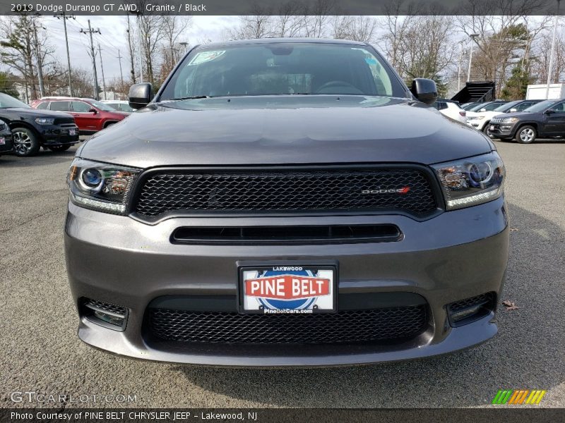 Granite / Black 2019 Dodge Durango GT AWD