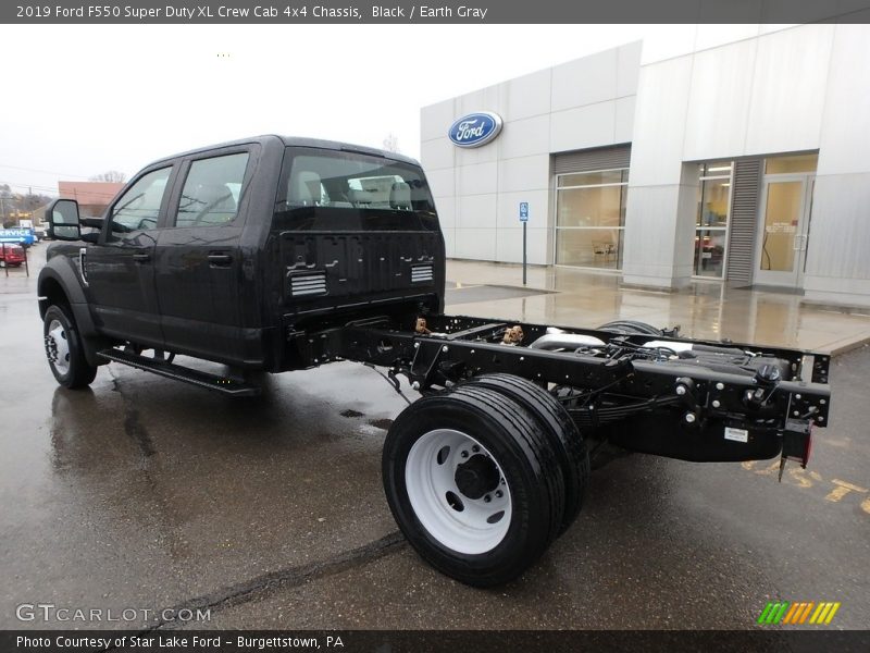 Black / Earth Gray 2019 Ford F550 Super Duty XL Crew Cab 4x4 Chassis