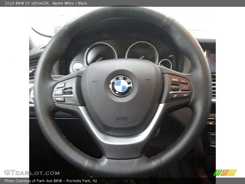 Alpine White / Black 2016 BMW X3 xDrive28i