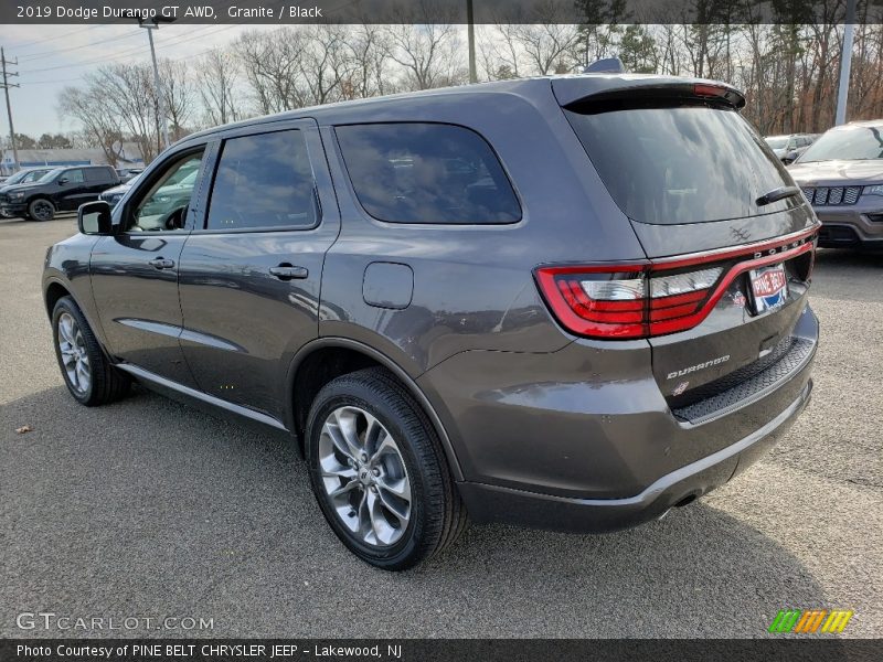 Granite / Black 2019 Dodge Durango GT AWD