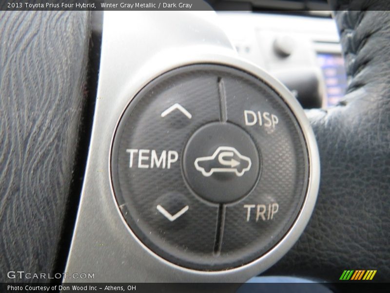 Winter Gray Metallic / Dark Gray 2013 Toyota Prius Four Hybrid
