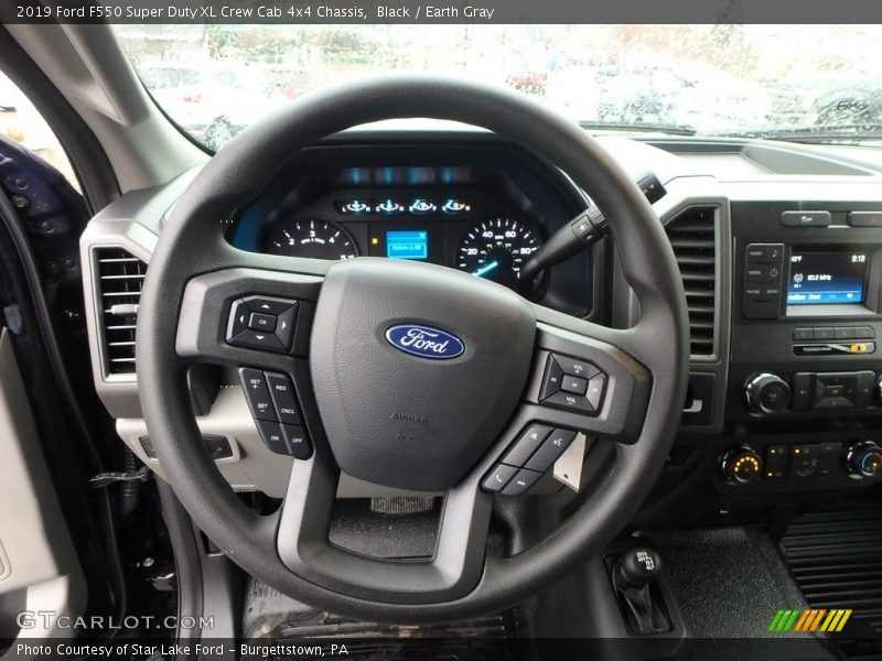  2019 F550 Super Duty XL Crew Cab 4x4 Chassis Steering Wheel