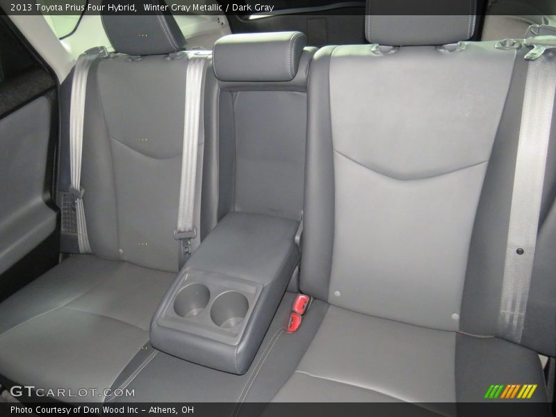 Winter Gray Metallic / Dark Gray 2013 Toyota Prius Four Hybrid