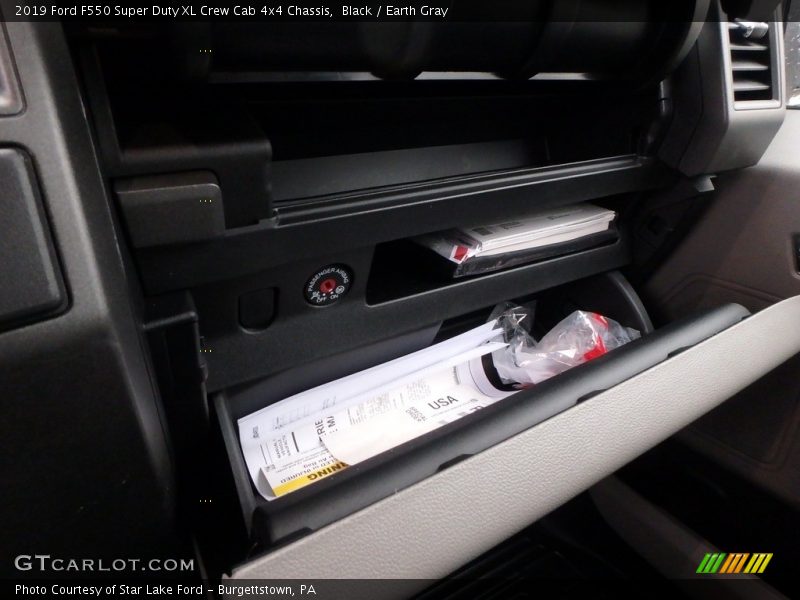 Black / Earth Gray 2019 Ford F550 Super Duty XL Crew Cab 4x4 Chassis
