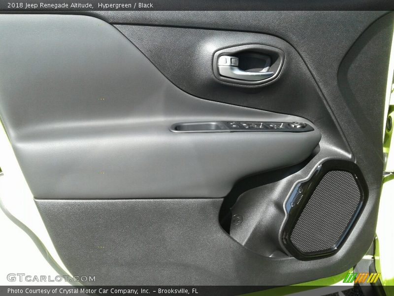 Hypergreen / Black 2018 Jeep Renegade Altitude