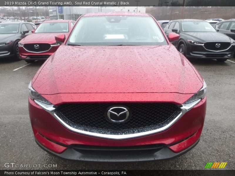 Soul Red Crystal Metallic / Black 2019 Mazda CX-5 Grand Touring AWD