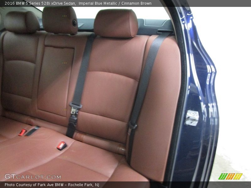 Imperial Blue Metallic / Cinnamon Brown 2016 BMW 5 Series 528i xDrive Sedan