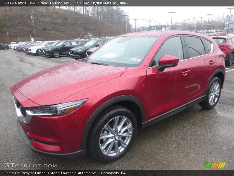 Soul Red Crystal Metallic / Black 2019 Mazda CX-5 Grand Touring AWD