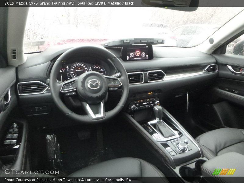 Soul Red Crystal Metallic / Black 2019 Mazda CX-5 Grand Touring AWD