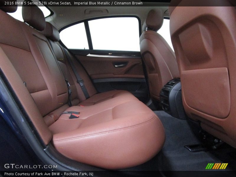 Imperial Blue Metallic / Cinnamon Brown 2016 BMW 5 Series 528i xDrive Sedan