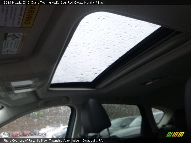Soul Red Crystal Metallic / Black 2019 Mazda CX-5 Grand Touring AWD