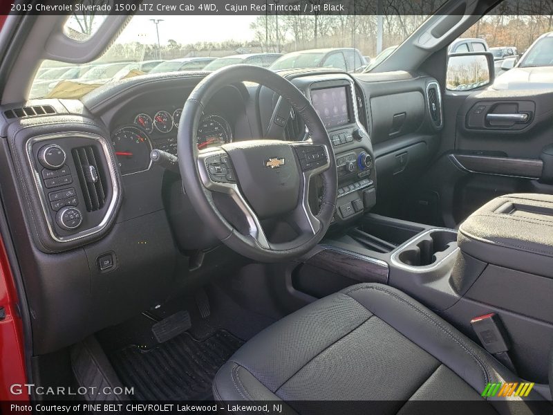 Cajun Red Tintcoat / Jet Black 2019 Chevrolet Silverado 1500 LTZ Crew Cab 4WD