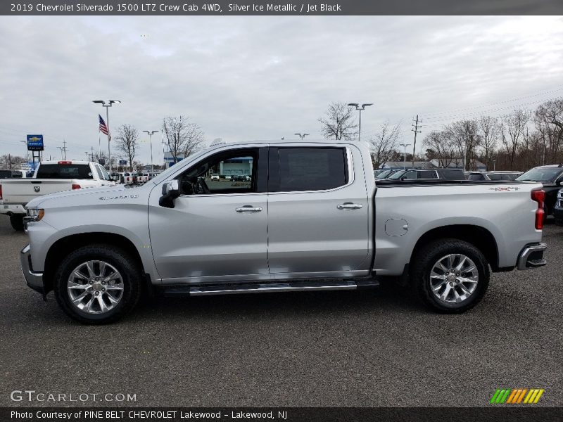  2019 Silverado 1500 LTZ Crew Cab 4WD Silver Ice Metallic