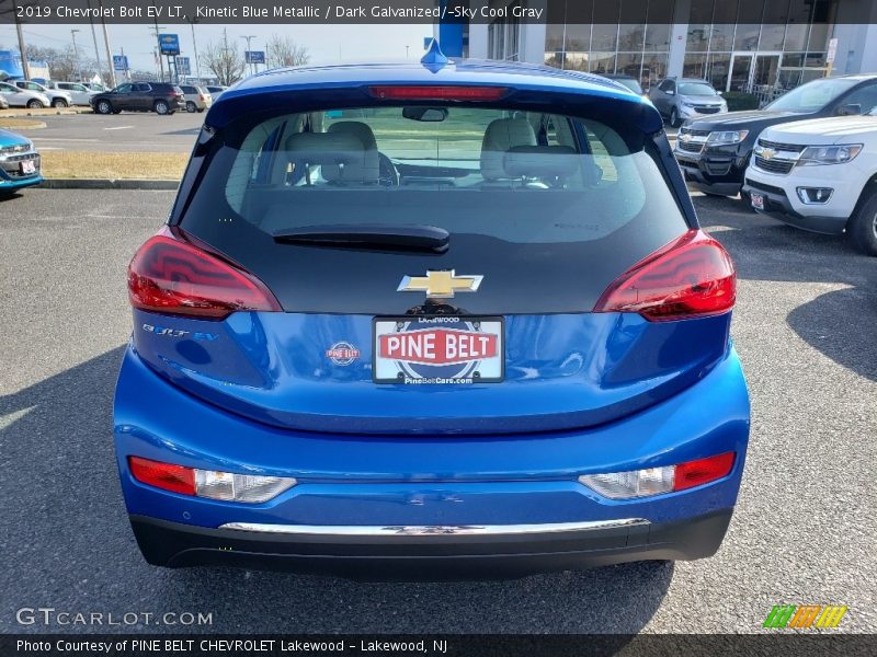 Kinetic Blue Metallic / Dark Galvanized/­Sky Cool Gray 2019 Chevrolet Bolt EV LT