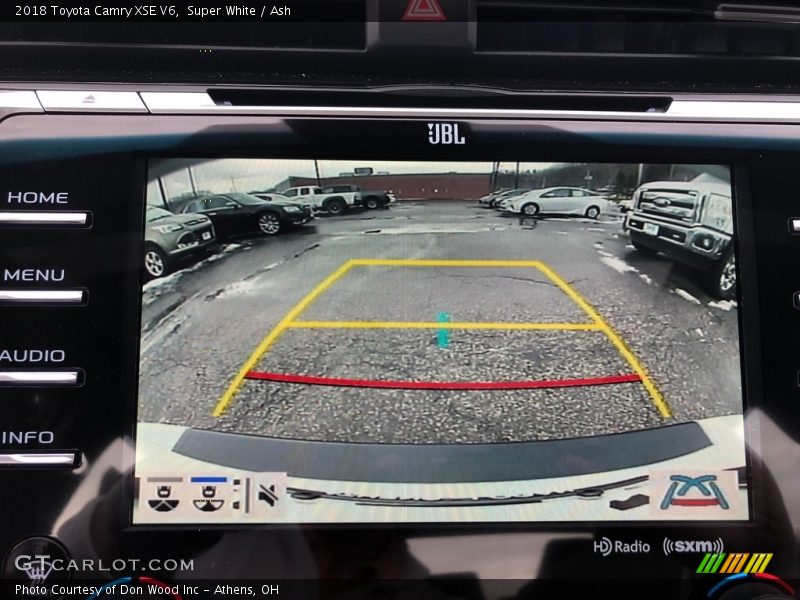 Super White / Ash 2018 Toyota Camry XSE V6