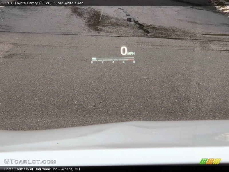 Super White / Ash 2018 Toyota Camry XSE V6