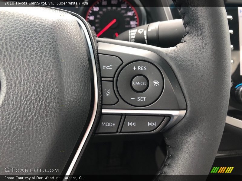 Super White / Ash 2018 Toyota Camry XSE V6